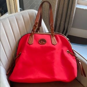 Dooney & Bourke large red purse
